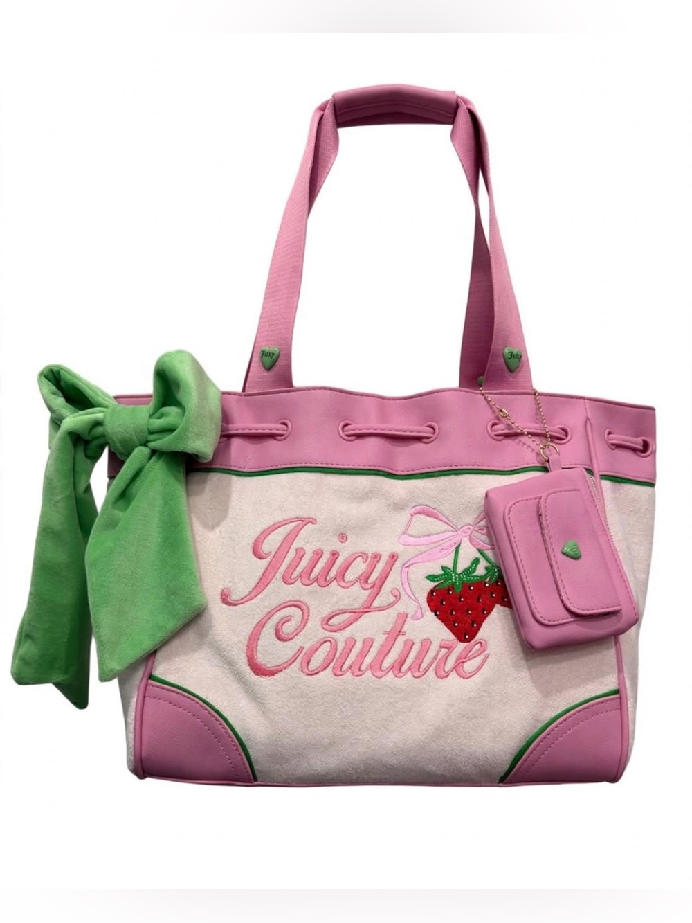 Juicy Couture Green Bow Strawberries Daydreamer